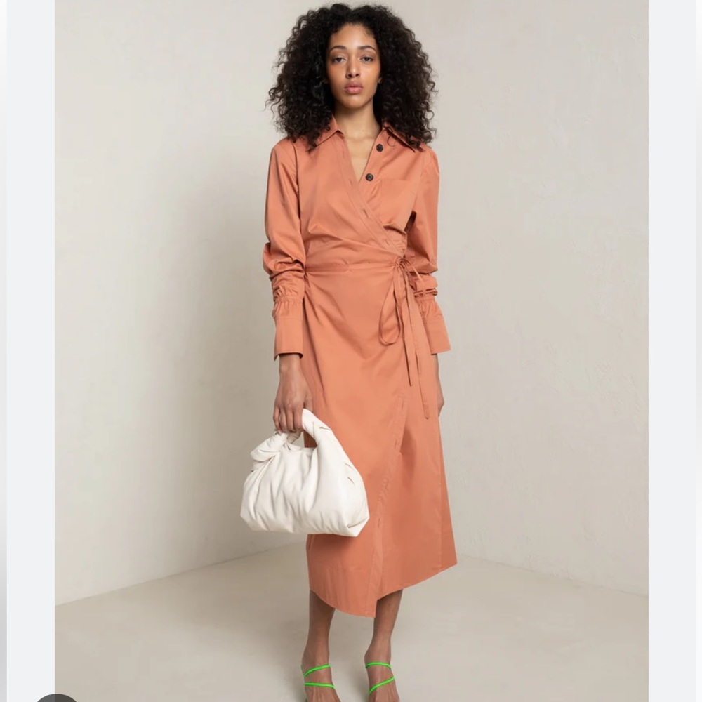 A.L.C. Calvin midi wrap dress